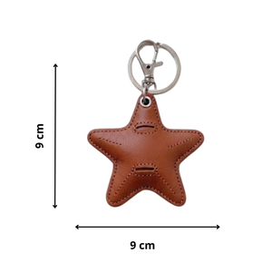 Llavero Colgante de PU con Diseño de Estrella de Dibujos Animados, Brillante y Ligero, Bonito Adorno para Bolso de Mano, Moderno para Mujer - Product Image 2