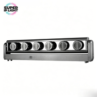 Projecteur LED 6x80W RGBW 4-en-1 à tête mobile pour DJ, discothèque, spectacle, fête, bar, danse