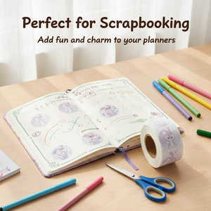 Sticker Custom Print Brand Logo Circle Stickers for <b>Packaging</b> <b>Label</b> Adhesive Vinyl Waterproof Round Sealing <b>Label</b> Sticker Roll - Product Image 5