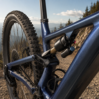 Vélo de montagne électrique Enduro Trail OEM, cadre carbone, suspension intégrale, 105 Nm, 840 Wh, moteur central, fourche 160 mm, E-MTB