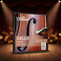 ALICE AWR31 Cello String High Carbon Steel Rope Core Nickel Chromium Wrapped String Violin Performance Set