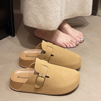 Chaussures à semelles épaisses pour femmes au printemps et en été, nouveau style, adaptées aux petites filles, à porter en une seule pièce pour les vêtements décontractés
