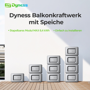 Centrale électrique pour balcon Dyness plug & play 800w 1200watt Allemagne avec stockage 1,6 kwh lifepo4 Hoymiles Ensemble de panneaux solaires micro-onduleur - Product Image 3