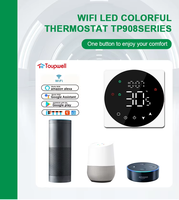 Termostato Digital para Calefacción por Suelo Radiante en Salas de Estar Modernas, con Control de Temperatura Programable y Calefacción Eléctrica