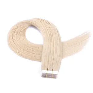 Wholesale Hot Seller Invisible Tape Remy Hair Cuticles Aligned Seamless Injected Tape In Human Hair Extensions