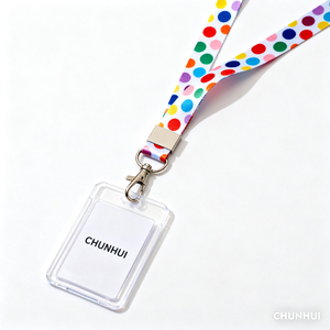 Özel Logo naylon boyun askısı Anime bilek kayışı promosyon Polyester kordon telefon kimlik kartı anahtarlık özelleştirilebilir logolu kordon - Product Image 5
