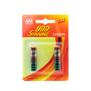 Mejor Precio en Batería Primaria de Zinc-Carbón Cilíndrica R03P UM-4 <span class=keywords><strong>AAA</strong></span> de 1.5V para Electrodomésticos y Juguetes - Product Image 1
