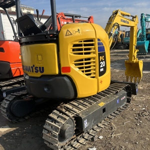 Miniexcavadora Komatsu PC20 Usada de Japón, Pintura Original, Excavadora Compacta en Venta - Product Image 1