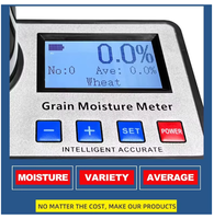 Analyseur d'humidité des grains de type résistance à la pression, humidimètre pour 19 types de grains, y compris café, maïs, blé, etc. – Humidité rapide