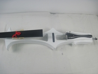 Sinomusik Brand High Quality White Colour All Solid Electric Cello Custom Design String Instrument Made in China