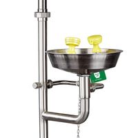 Douche de sécurité d'urgence portable bon marché combiné oculaire