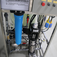 Système d'osmose inverse FRP pour eau potable pure, moteur 500L/heure, certifié CE, machine de traitement par filtration et purification