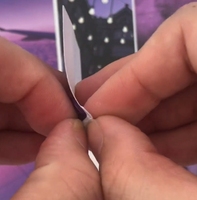50 cartes postales esthétiques violettes, autocollants de paysages naturels et de paysages de voyage