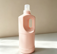 Bouteilles en plastique HDPE multi-tailles pour détergent et liquide de lavage, fourniture directe d'usine