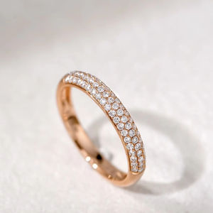 Joyería Fina Personalizada, Oro Sólido Real de 9k, 10k, 14k, 18k, Oro Rosa, Amarillo, Blanco, Diamantes/Gemas de Laboratorio, Fabricación en Fábrica - Product Image 1