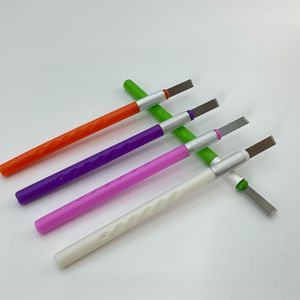 Cuchillo multiusos con mango de ABS personalizado, diseño de dibujos animados, cortador de papel de oficina, cuchillo para tallar arcilla, madera y plástico. - Product Image 3