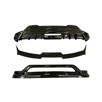 Kit carrosserie style DC pour BYD Atto 3 RHD Yuan Plus : Lame de pare-chocs avant, diffuseur arrière, jupes latérales, spoiler en plastique poli Axinda complet
