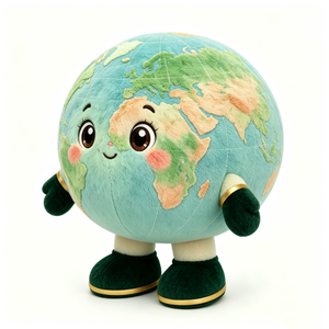 Customized Earth plush <b>toy</b>, Globe plush, <b>Planet</b> Earth stuffed animal, Earth plushie - Product Image 3