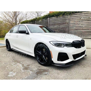 สำหรับ BMW ซีรีส์ 3 G20 ปี 2020-2022 ชุดแต่งกันชนหน้ารถยนต์ ลิปสปลิตเตอร์ ดิฟฟิวเซอร์ ชุดแต่งตัวถังรถยนต์ ฝาครอบป้องกันกันชน อุปกรณ์ตกแต่งรถยนต์ - Product Image 4