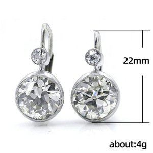 Orecchini Minimalisti Rotondi Scintillanti per Donne, Eleganti e Versatili Gioielli per Orecchie da Indossare Ogni Giorno - Product Image 4