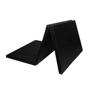Venta al por mayor barato colorido triple plegable XPe EPE 4 pulgadas de espesor volteo plegable de espuma suave gimnasia aterrizaje alfombra de choque - Product Image 6