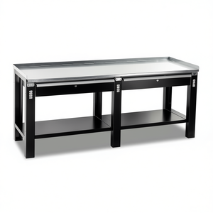 Banco de trabajo 506 Tac con superficie de acero de 72 pulgadas x 30 pulgadas, mesa de taller resistente para garaje con estante de almacenamiento - Product Image 2