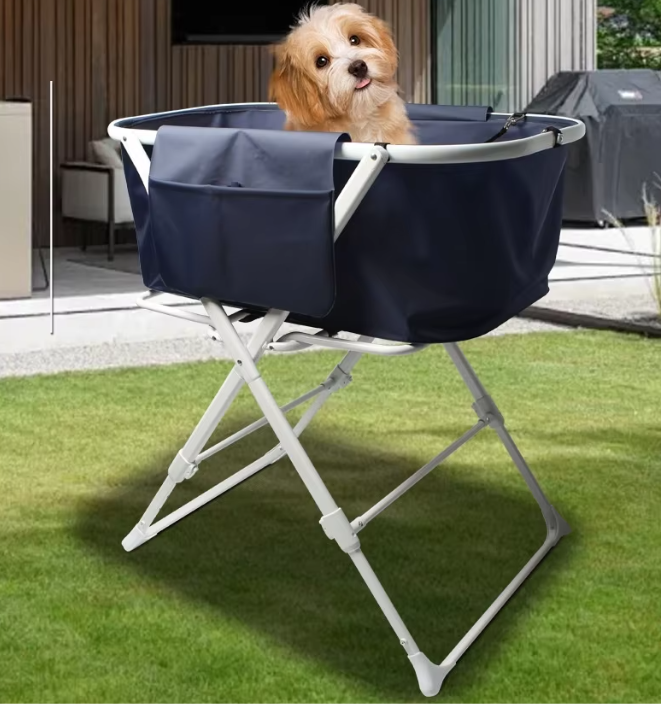 Economical PVC Pet Bathtub Multi-Functional Foldable Design for Indoor & Outdoor Use Beauty Bathing & Cleaning