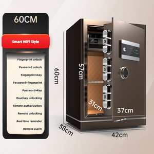 Chất Lượng Cao H60cm Mật Khẩu Điện Tử Sinh Trắc Học An Toàn Với Khóa Chìa Khóa Tùy Chỉnh Heavy-Duty Nhà Văn Phòng Trẻ Em Của Ngân Hàng <span class=keywords><strong>Vault</strong></span> - Product Image 2