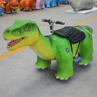 Manège à pièces pour enfants, dinosaures de dessin animé, manèges à monter sur dinosaures