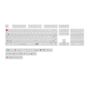 Capuchons de clavier professionnels en pbt, pour clavier mécanique anglais, nouveautés, allemagne omo <span class=keywords><strong>gmk</strong></span> - Product Image 6