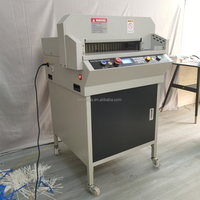 Nouvelle conception de machine de découpe automatique de papier de 460 mm avec protection de sécurité, coupeur hydraulique de haute précision, moteur haute productivité