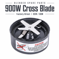 Lame croisée de Nutri 900w, pièces de rechange pour mélangeur