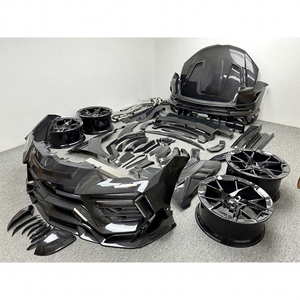 Kit carrosserie complet en fibre de carbone MSY Mansori Gen 3 pour <span class=keywords><strong>Lambo</strong></span> URUS, comprenant jantes, pare-chocs, capot, ailes, spoiler et échappement. - Product Image 1