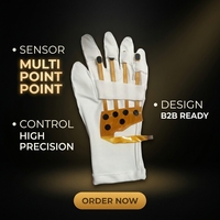 Gant à capteur de pression capacitif auto-développé, flexible, à détection tactile, pour la détection de gestes et le contrôle des prothèses