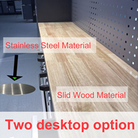 Coffres à outils modulaires personnalisés avec roulettes, système d'armoires à outils pour atelier, réparation automobile, rangement, armoire à tiroirs