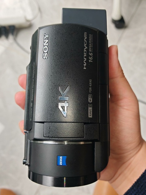 Portable Video Camera Sonys FDR AX40 Consumer 4K Camcorder