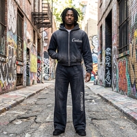 Survêtements et sweats à capuche pour hommes, impression DTG personnalisée, 100% coton, vêtements essentiels, aspect délavé, design personnalisé
