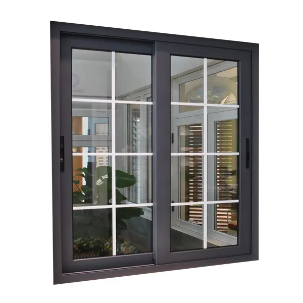 Bon verre Portes et fenêtres coulissantes en verre pour maison bon marché Fenêtres coulissantes en verre avec moustiquaire et portes Fenêtre en aluminium