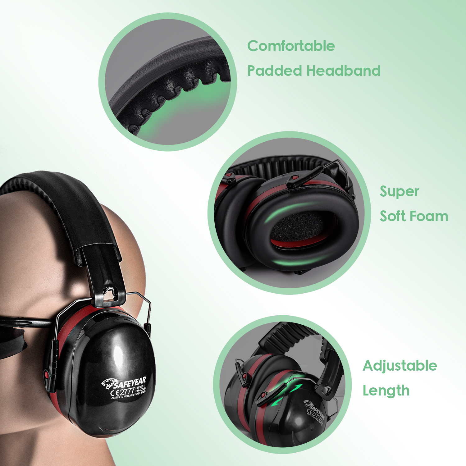 Ear Defenders | Hearing Protection | Safety Supplies - View #6