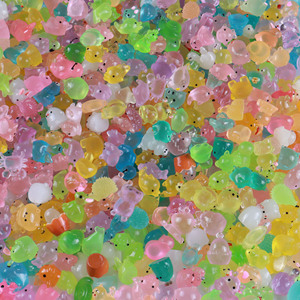 Ornamenti Micro Paesaggistici 3D Luminosi in Resina Dipinta a Mano Ecologici e Colorati Fai-da-Te a Forma di Anatra, Marca Cheng Shi - Product Image 2