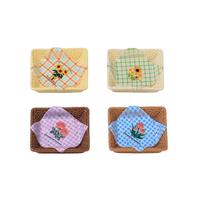 Nouveau kit de matériaux créatifs pour boucles de chaussures à motif floral, faits main, en résine et colle crème, pour accessoires DIY
