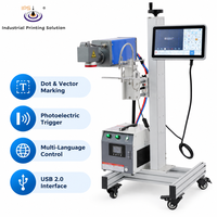Marqueur laser UV IPS-LUV5W F MG 355nm, machine de codage par balayage 2D haute précision