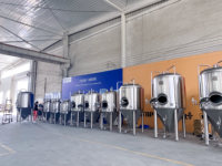 Cuve de Fermentation Conique Personnalisée 1000L en Acier Inoxydable 304 Qualité Alimentaire avec Chemise à Cavités et Couche d'Isolation pour Récipient Sous Pression