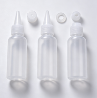 Bouteille Boston en PET de 100 ml (3,3 oz) avec bouchon à embout, sérigraphiée, pour cosmétiques, huiles capillaires, nettoyants visage et parfums - Vente en gros