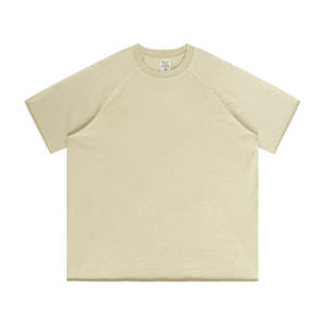 T-shirt tricoté de luxe pour homme 2025 – Coupe ample, streetwear personnalisé, 100 % coton, manches courtes oversize, unisexe, épais et respirant - Product Image 4