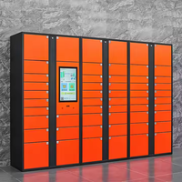 Système de mise en réseau personnalisé Choix multilingue Étanche 24 heures Self-service Intelligent Smart Parcel Delivery Locker