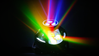 Projecteur de scène LED 150W OEM/ODM Effet Œil d'Abeille RGBW 4-en-1 avec Laser RGB Stroboscope Bande Magique 23CH DMX512 pour DJ, Discothèque, Fête, Mariage, Spectacle
