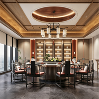 Servicio de Diseño de Interiores Personalizado para Restaurantes y Comedores, Renderizado 3D, Proyecto Llave en Mano para Cafeterías, Bares, Hoteles y Espacios Comerciales