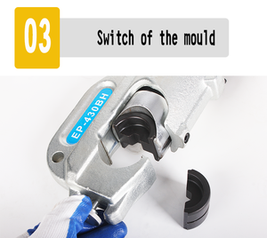 Outil de <span class=keywords><strong>sertissage</strong></span> hydraulique manuel/Outil de <span class=keywords><strong>sertissage</strong></span> hydraulique pour câbles de batterie, bornes de câbles - Product Image 4