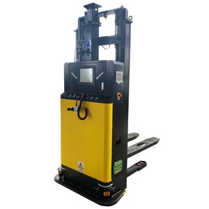 Nouveau robot AGV électrique guidé Yuande 1T 2T pour l'empilage, avec chaîne <span class=keywords><strong>de</strong></span> suspension, pour l'industrie manufacturière et le commerce <span class=keywords><strong>de</strong></span> détail, palettes en acier, contrôle intelligent par IA - Product Image 2
